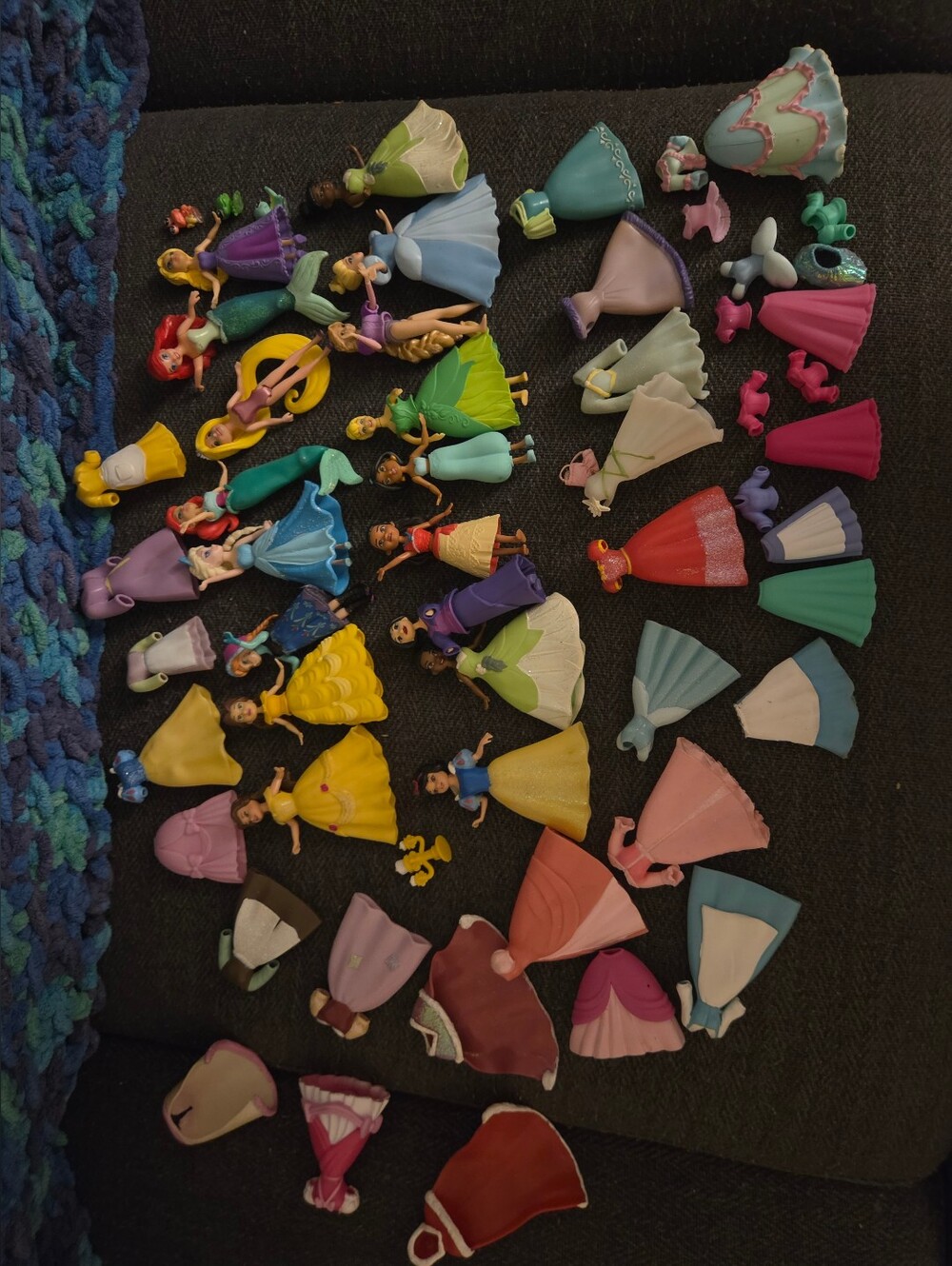 Disney Princess Polly Pocket Lot